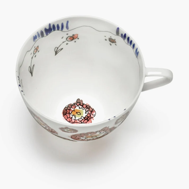 Serax Midnight Flowers Cappuccino Cup