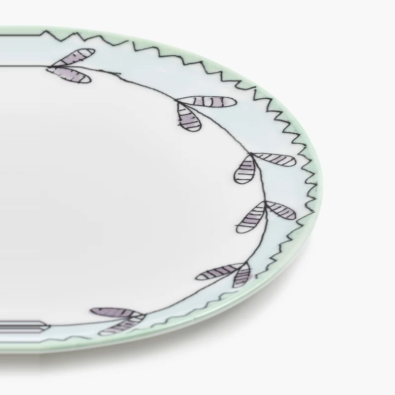 Serax Midnight Flowers Breakfast Plate