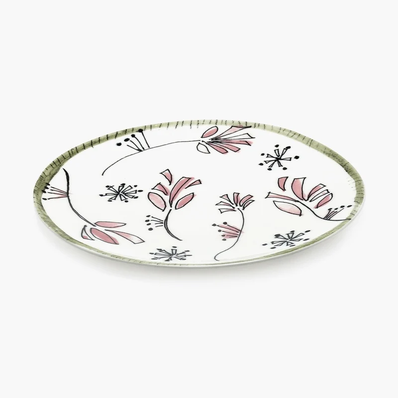 Serax Midnight Flowers Breakfast Plate