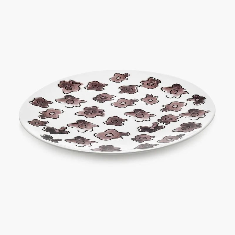 Serax Midnight Flowers Breakfast Plate