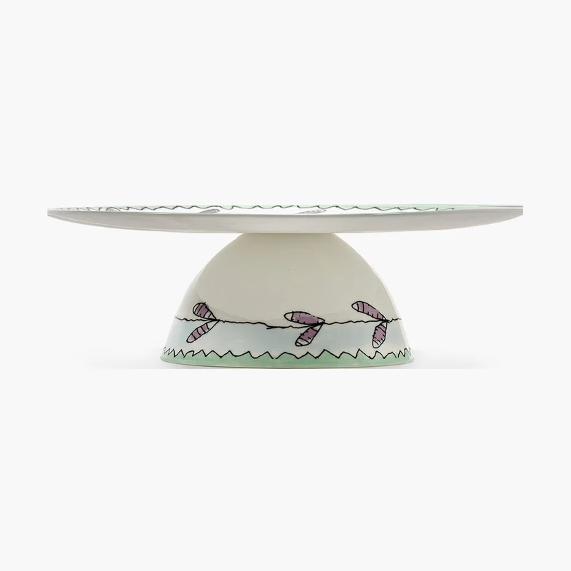 Serax Midnight Flowers Cake Stand