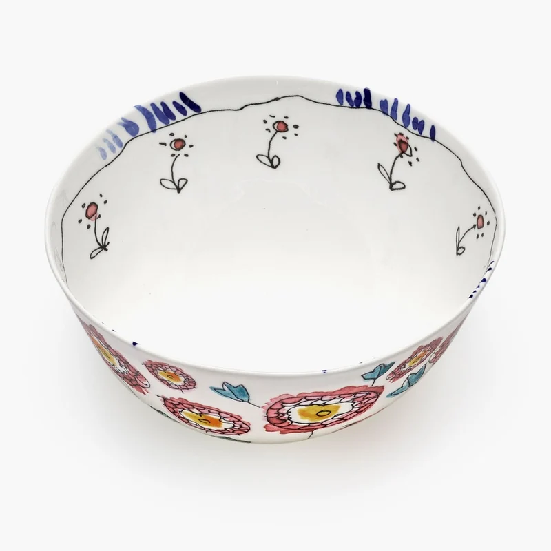 Serax Midnight Flowers Bowl