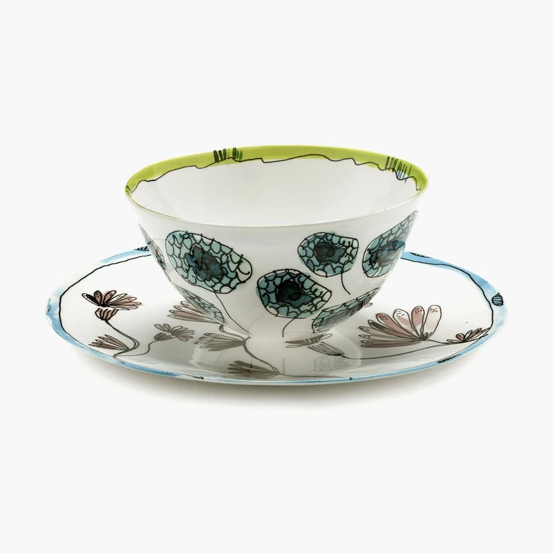 Serax Midnight Flowers Bowl