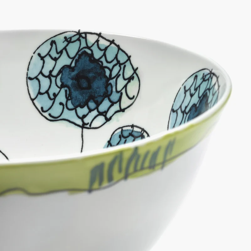 Serax Midnight Flowers Bowl