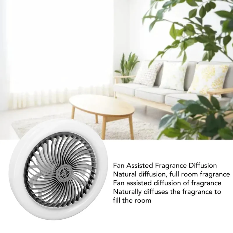 Slick Compact Mini Ceiling Fan With Led Remote Control And Bright Three Speed Indoor Cooling Setup Featuring No Sweat Quick Install And Total Chill Vibes For Your Home