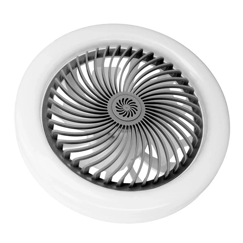 Slick Compact Mini Ceiling Fan With Led Remote Control And Bright Three Speed Indoor Cooling Setup Featuring No Sweat Quick Install And Total Chill Vibes For Your Home