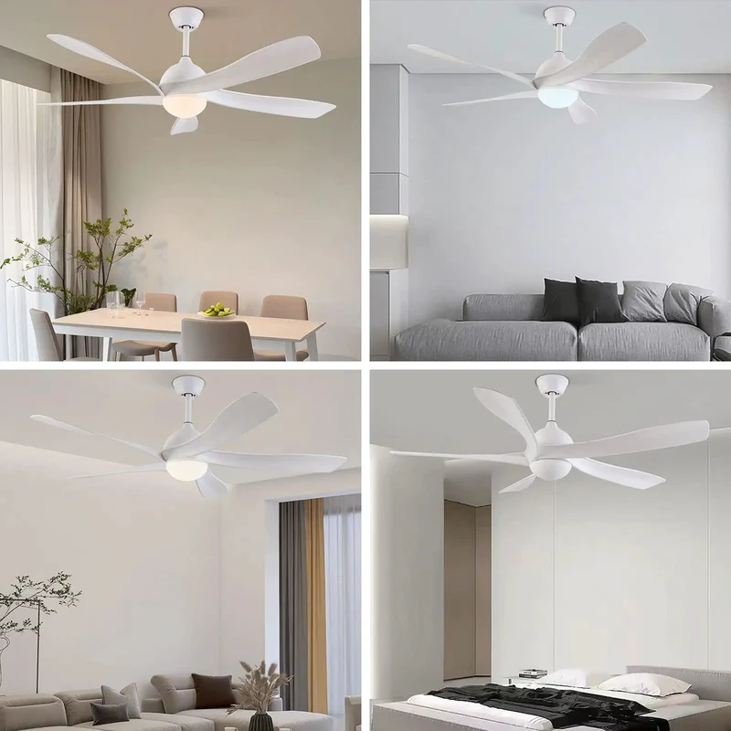All Season Iron Frame Ceiling Fan With Led Light And Slick Handheld Controller Offering Six Smooth Speed Settings And Bright 2200 Lumen Output Perfect For Adding A Chill Vibe To Your Bedroom While Ensuring Top Shelf Durability Year Round