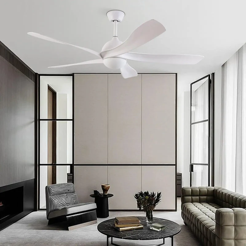 All Season Iron Frame Ceiling Fan With Led Light And Slick Handheld Controller Offering Six Smooth Speed Settings And Bright 2200 Lumen Output Perfect For Adding A Chill Vibe To Your Bedroom While Ensuring Top Shelf Durability Year Round