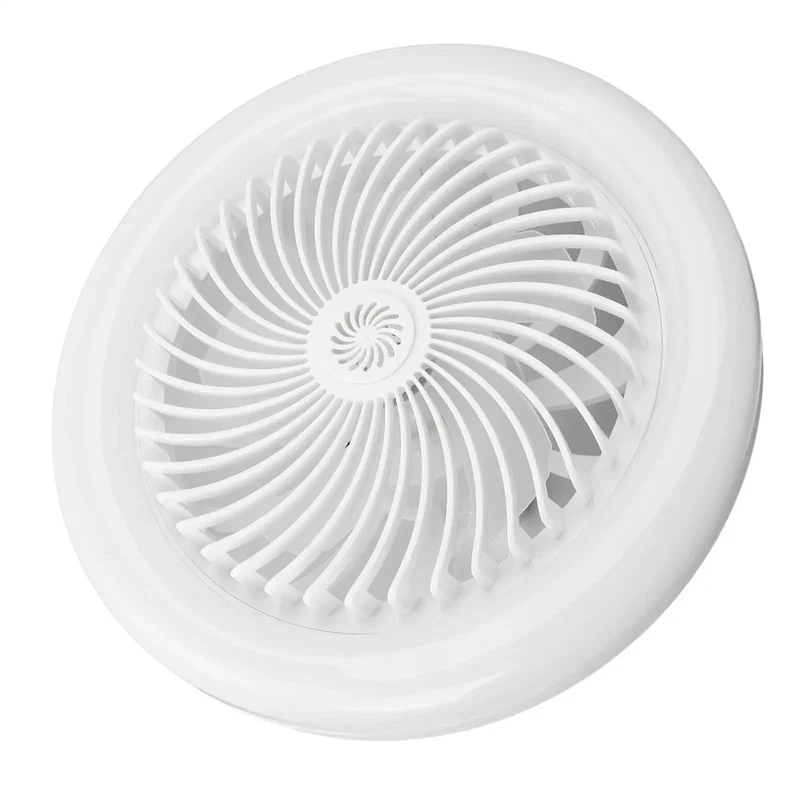 Super Slick Led Ceiling Fan With Remote Control 30W Totally Silent Enclosed Light Reversible Dimmable For Bedroom And Living Room Whisper Smooth Airflow Zero Fuss Home Setup