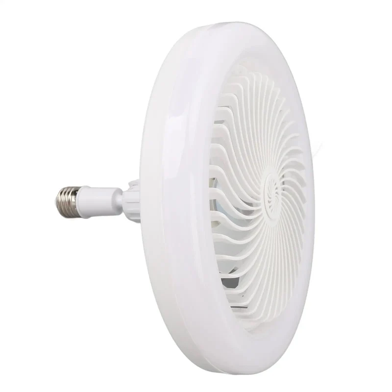 Super Slick Led Ceiling Fan With Remote Control 30W Totally Silent Enclosed Light Reversible Dimmable For Bedroom And Living Room Whisper Smooth Airflow Zero Fuss Home Setup