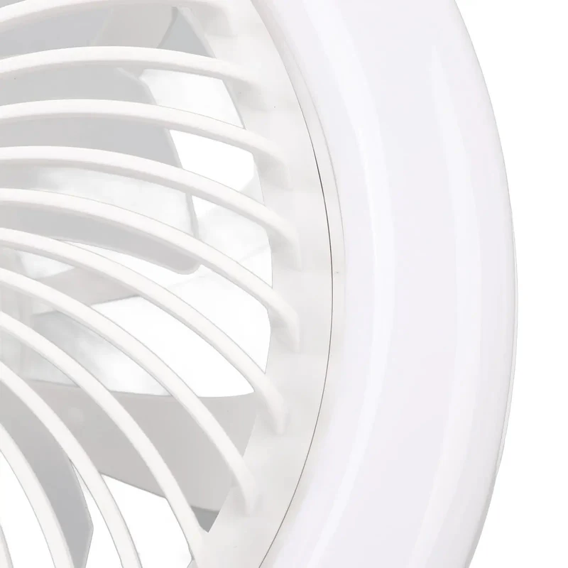 Super Slick Led Ceiling Fan With Remote Control 30W Totally Silent Enclosed Light Reversible Dimmable For Bedroom And Living Room Whisper Smooth Airflow Zero Fuss Home Setup