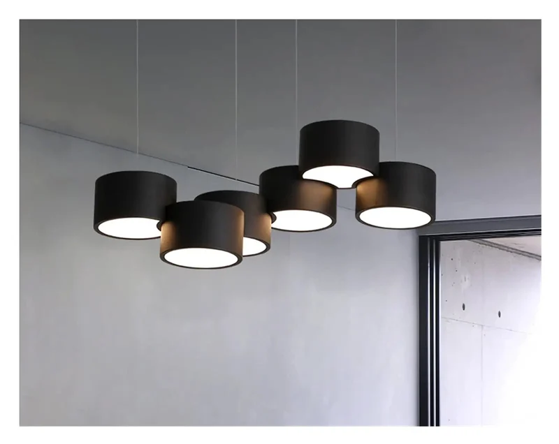 Smooth Glow Up Pendant Lamp With Dimmable Nano Acrylic Shades For Kitchen Dining Room And Family Space Heavy Duty Painted Iron Body Flat Out Durable Straight Shot Lighting Upgrade