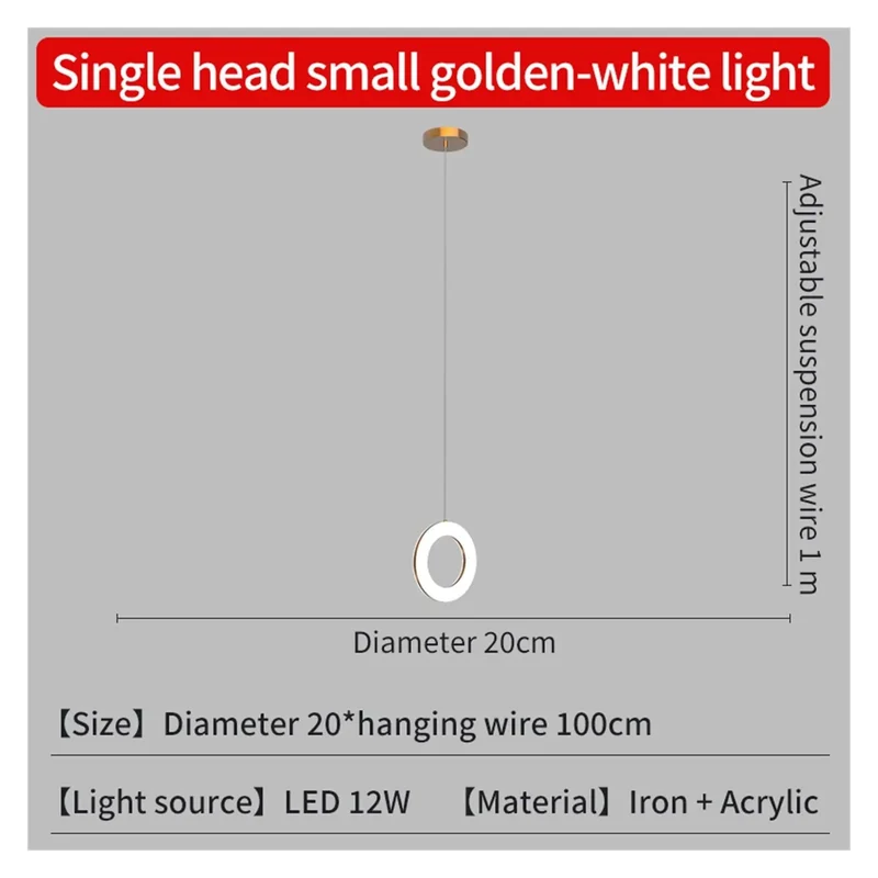 Super Sleek Gold Acrylic Pendant Lights With Dead Simple Stepless Dimming For Modern Dining Room And Kitchen Island Decor Top Notch Warm Vibe Plus Eye Friendly LED Build