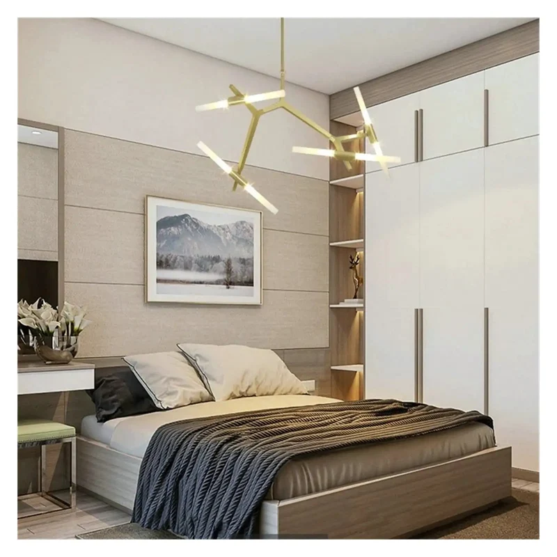 Slick Post Modern Nordic Pendant Light Featuring Dope Herringbone Patterns And Hella Dimmable G9 Led Bulbs Ideal For Living Room Or Dining Room Modern Iron Hanging Lamp Sweet Warm Glow