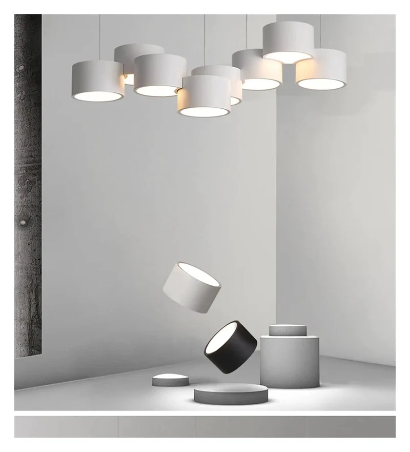 Modern Dimmable Led Pendant Light With Six Or Eight Hanging Lanterns For Kitchen Living Room And Office Built With Top Shelf Iron Craftsmanship Antirust Coating And Nano Acrylic Shades Dishing Out Smooth Warm Glow And Zero Hassle Setup For Your Next Home