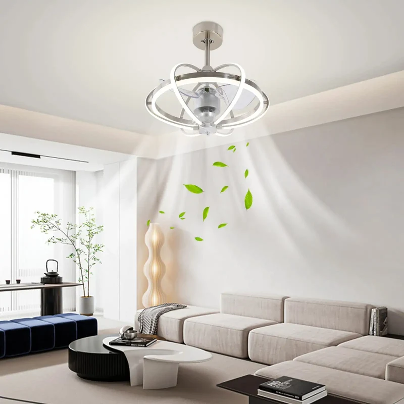 Pro Grade 3 Blade Ceiling Fan With Nifty Handheld Remote And Bright Led Lights Adjustable Color Temps Solid Iron Build Relaxed Breeze Sleek Modern Vibe For Living Spaces That Shine