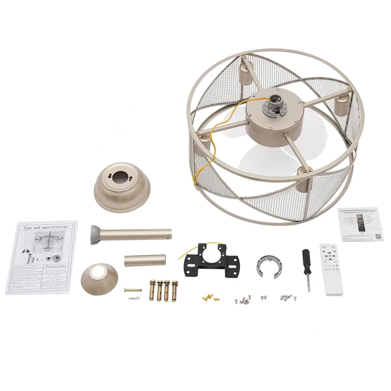 Top Notch 3 Blade Ceiling Fan With Built In Room Light And Smooth Reversible Airflow Settings Featuring Ultra Quiet Silent Operation Plus Heavy Duty Pure Copper Motor For Effortless Chill Cooling Vibes Indoors Every Day