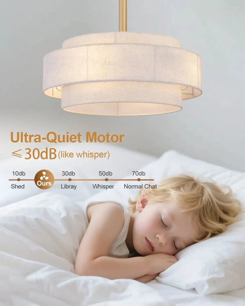 Smooth Runnin Ceiling Fan With Warm White Light And Shiny Gold Finish For Your Living Room Or Back Porch Whisper Quiet Blades And Badass Chic Style That Brings Sweet Cooling Air Straight To You