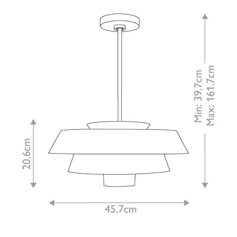 Suspension LED blanc moderne Salon