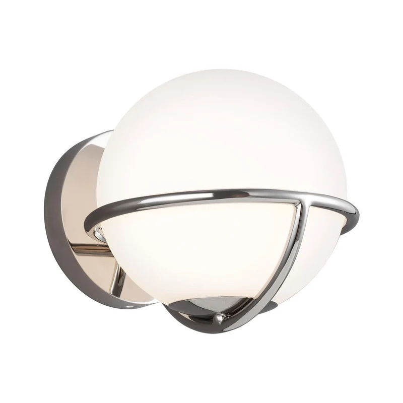 Applique argenté globe Salon