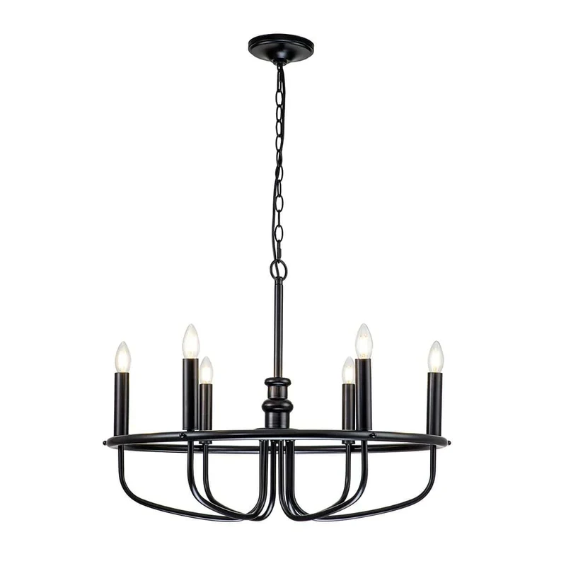 Petit Lustre noir Chambre