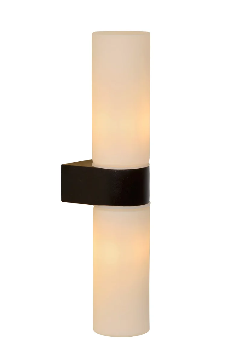 Luminaire mural noir pour salle de bain