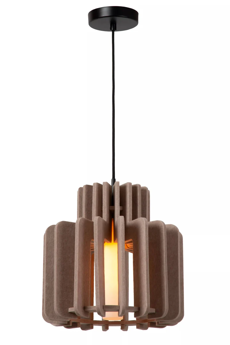 Luminaire à suspendre beige Chambre