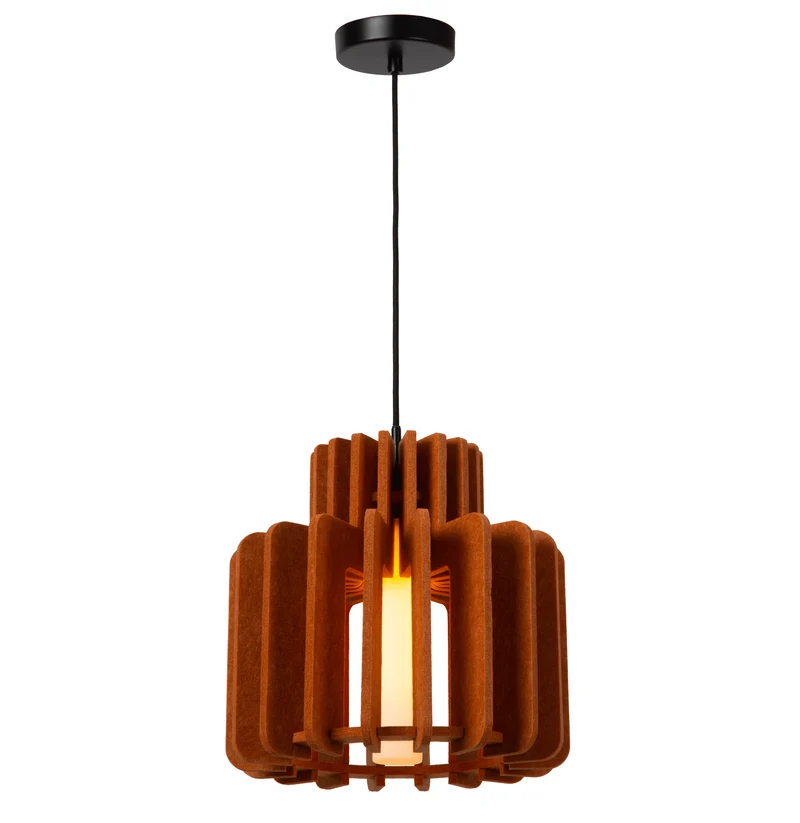 Luminaire à suspendre orange Chambre