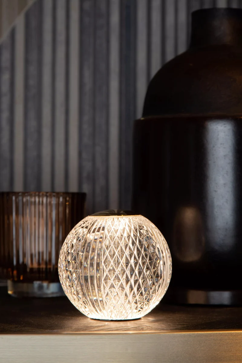 Lampe de table LED Verre Chambre