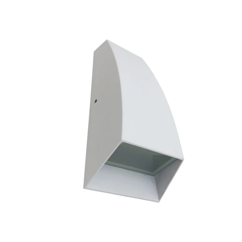 Applique Murale LED Double Faisceaux 7W IP44 BLANC