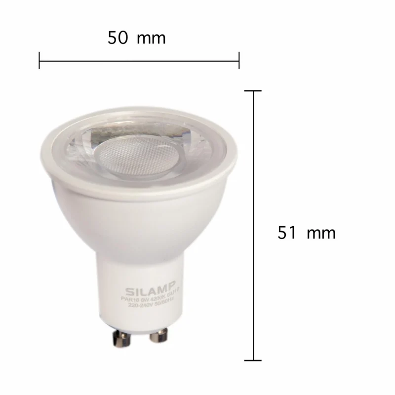 Ampoule LED GU10 Dimmable 7,5W 220V SMD2835 PAR16 38°