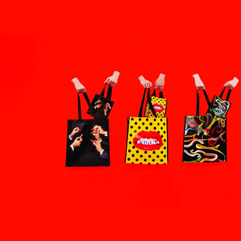 Seletti Toiletpaper Grocery Bag