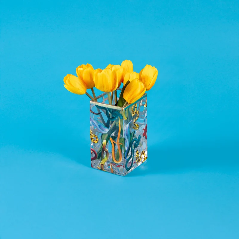Seletti Toiletpaper Glass Vase 30 cm