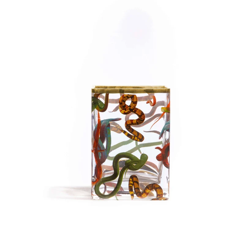 Seletti Toiletpaper Glass Vase 14 cm