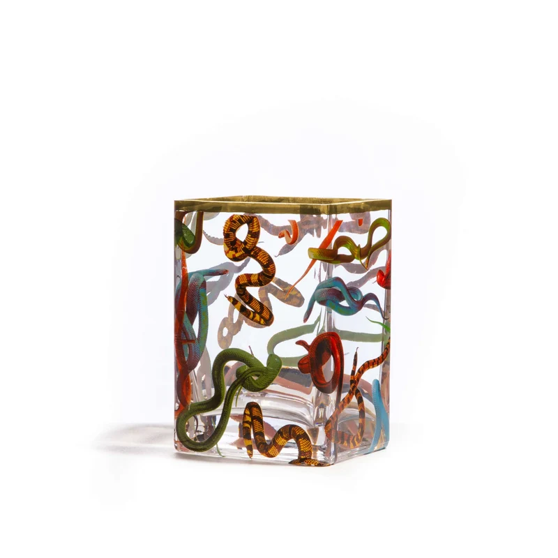 Seletti Toiletpaper Glass Vase 14 cm
