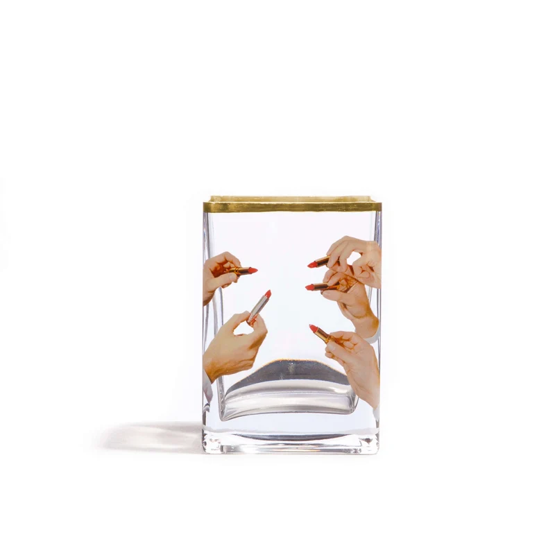 Seletti Toiletpaper Glass Vase 14 cm