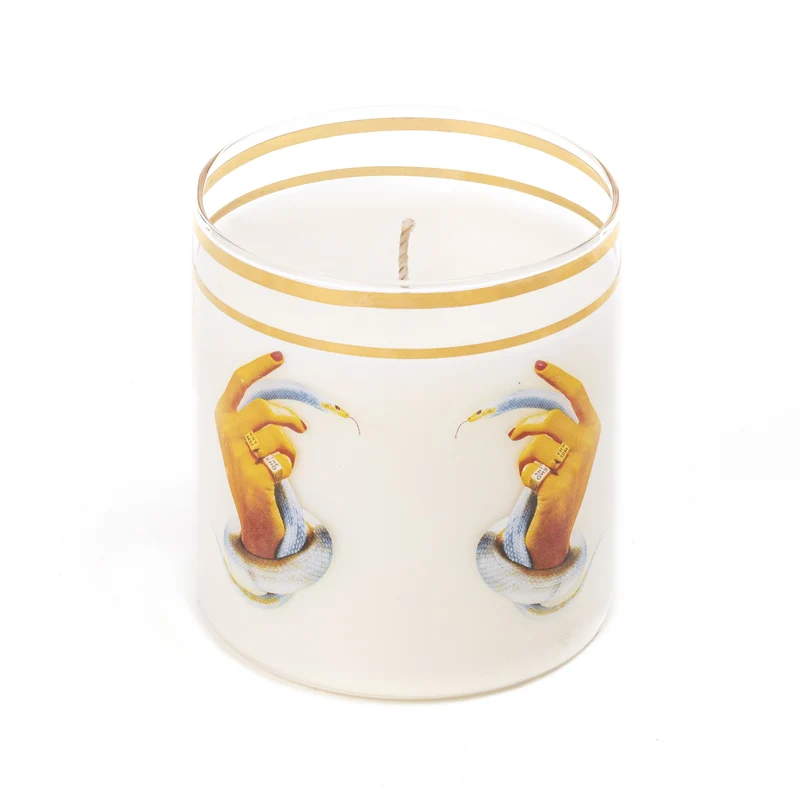 Seletti Toiletpaper Glass Jar Candle