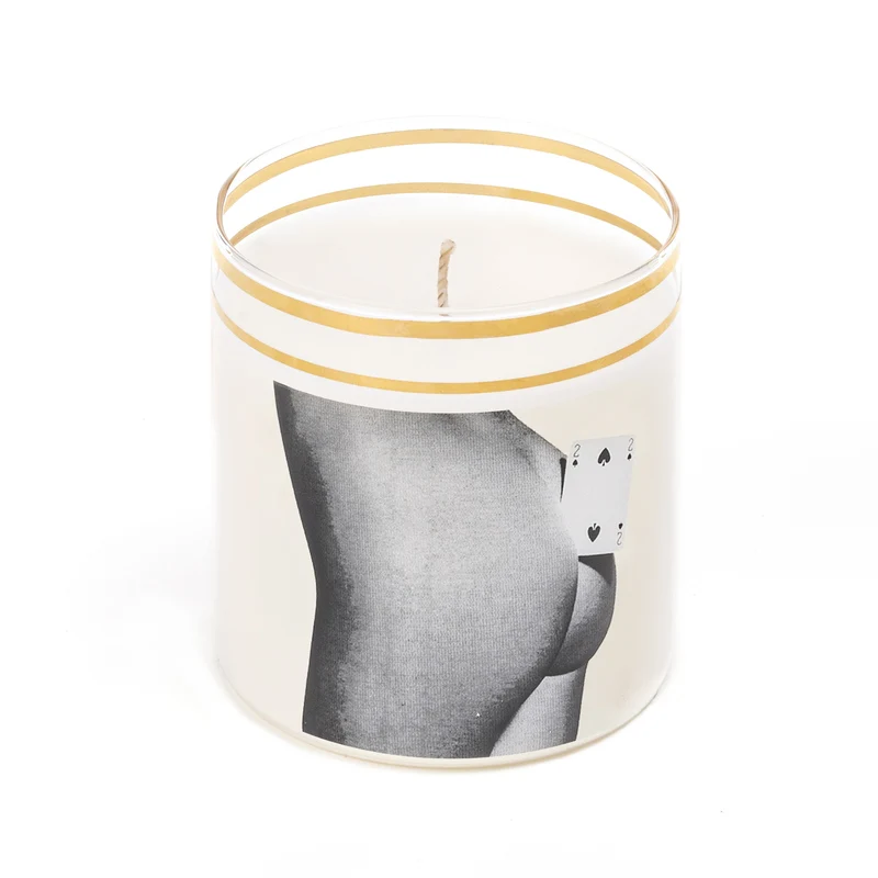 Seletti Toiletpaper Glass Jar Candle