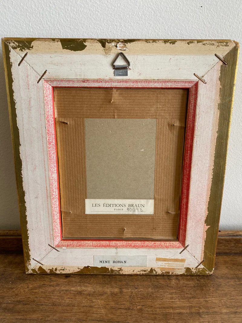 Reproductions d’œuvres classiques du Musée du Louvre 1975