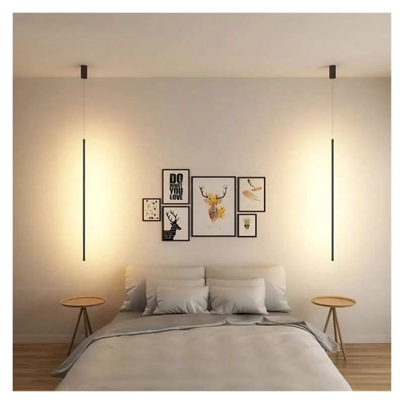 Sleek Nordic Led Pendant Light With Clean Room Vibe Silhouette For Ceiling Hanging Over Kitchen Island Or Family Den And No Sweat Top Shelf Lighting Fixtures