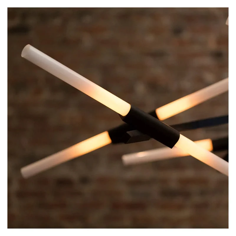 Total Game Changer Straight Fire Dimmable Herringbone LED Pendant Lights With Modern Iron Build G9 Bulbs For Chill Livingrooms And Dining Spots Quick Snap Fit Super Smooth Dimming Range