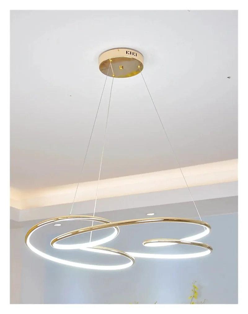 Damn Fine Slick LED Pendant Light For Kitchen Or Office Hanging Iron Suspension Lamp Emitting A Soft Diffused Glow With Energy Saving Efficiency And Top Shelf Minimalist Style