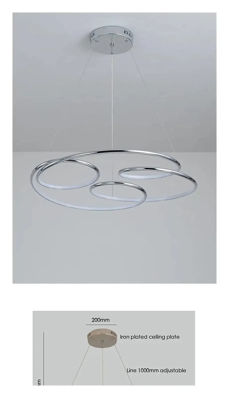 Damn Fine Slick LED Pendant Light For Kitchen Or Office Hanging Iron Suspension Lamp Emitting A Soft Diffused Glow With Energy Saving Efficiency And Top Shelf Minimalist Style