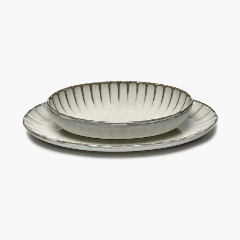 Serax Inku Oval Serving Bowl