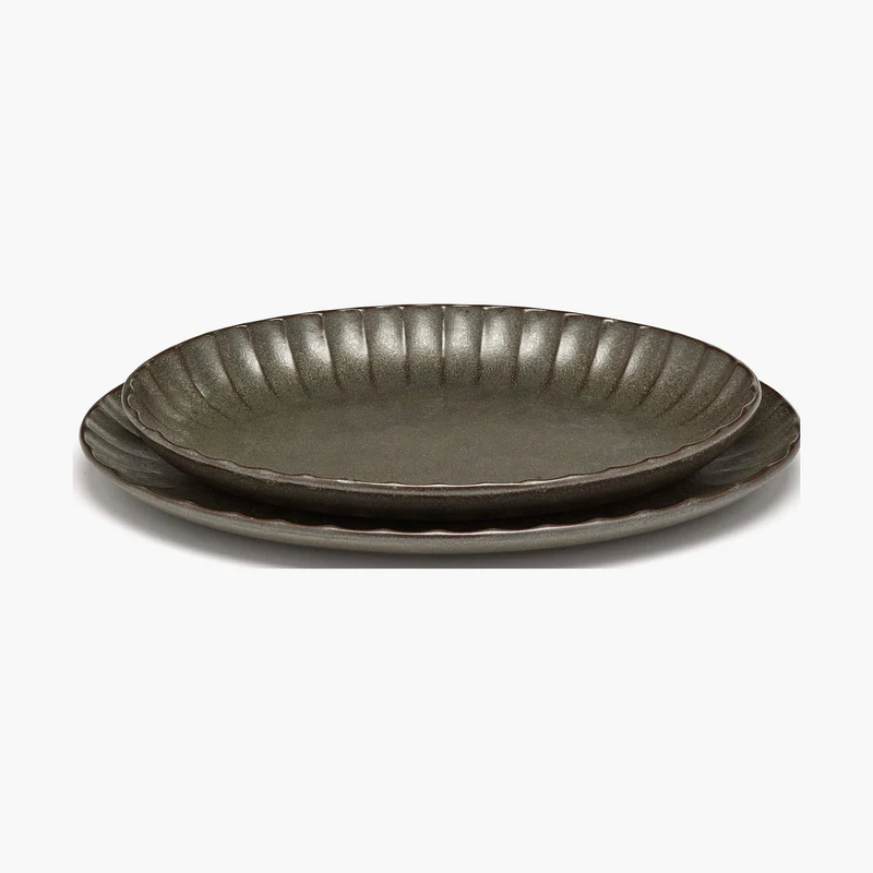 Serax Inku Oval Serving Bowl