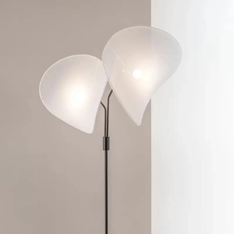 Lampadaire LED Moderne Blanc pour Salon