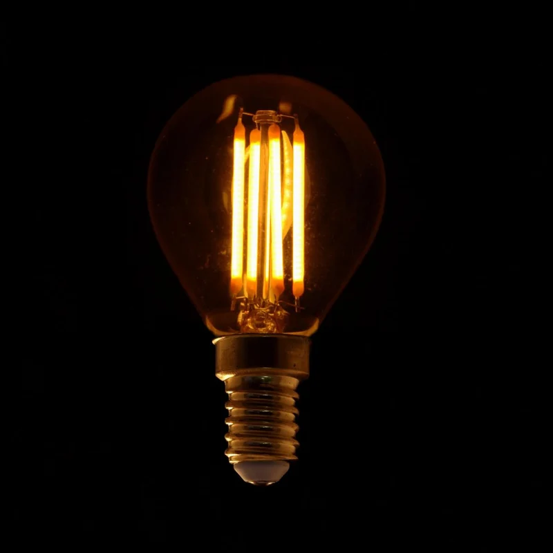 Ampoule LED E14 4W Filament Dimmable G45