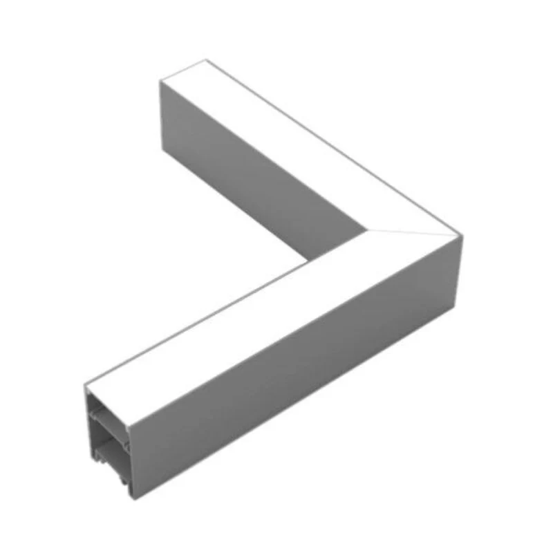 Connecteur 8W pour Luminaire Suspendu Interconnectable en L GRIS