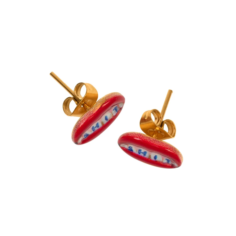 Seletti Toiletpaper Stud Earrings