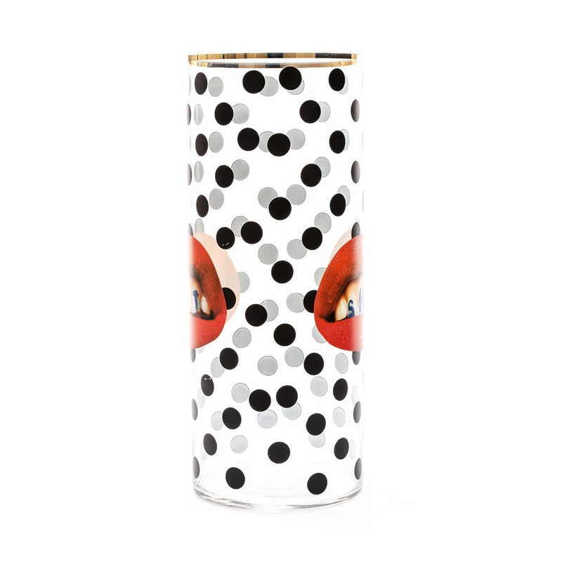 Seletti Toiletpaper Round Glass Vase 50 cm
